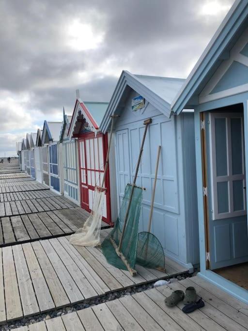 La Baigneuse Maison Avec Jardinet Et Parking Prive, A 200 M Plage Cayeux-sur-Mer Dış mekan fotoğraf